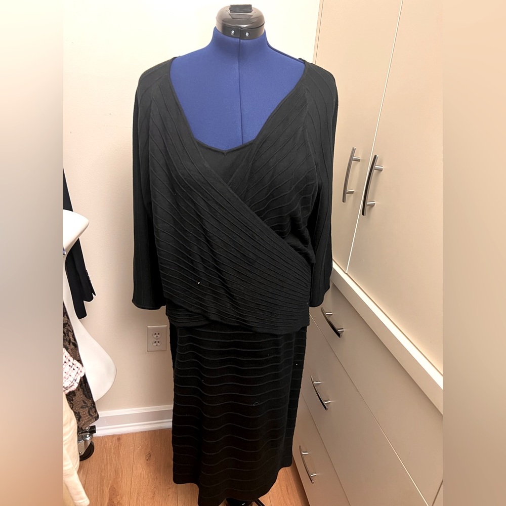 Ashley Stewart Black Dress